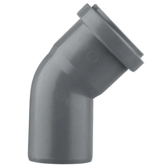 Отвод 45º для труб 50 мм Ostendorf HTВ