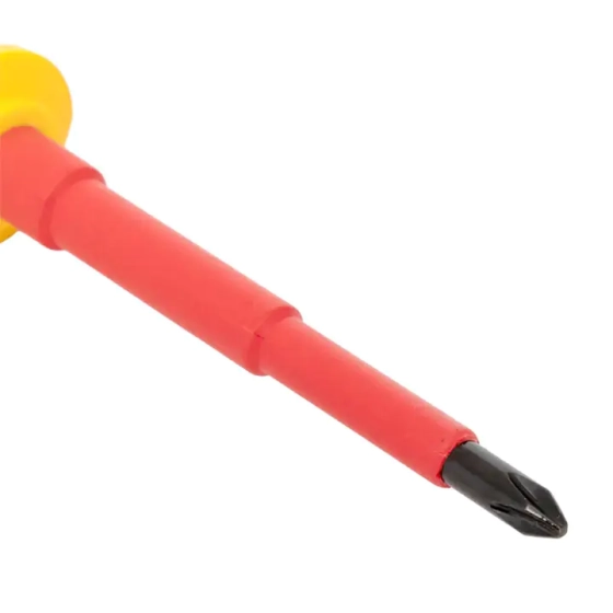 Отвертка диэлектрическая PH2 100 мм 1000 В EKF Expert