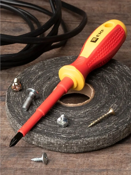 Отвертка диэлектрическая PZ2 100 мм 1000 В EKF Expert