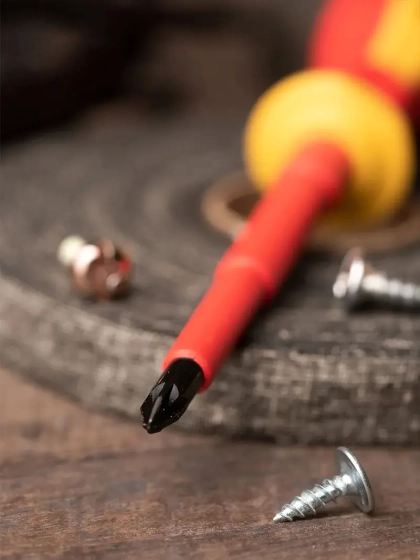 Отвертка диэлектрическая PZ2 100 мм 1000 В EKF Expert