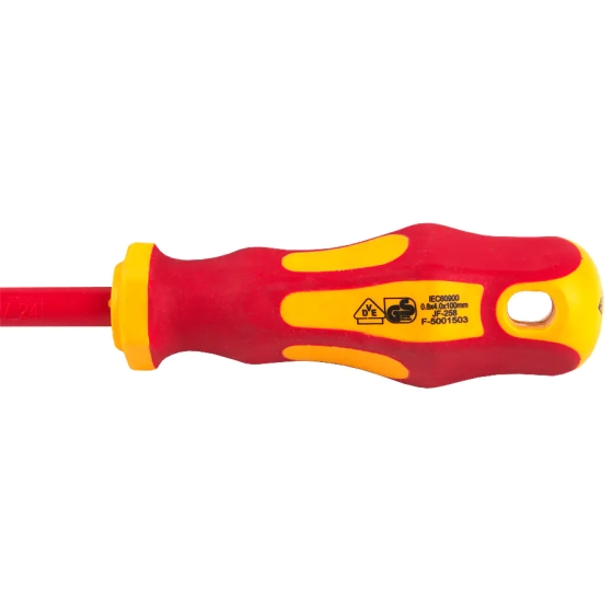 Отвертка диэлектрическая SL4x100 General 1000V (901012)