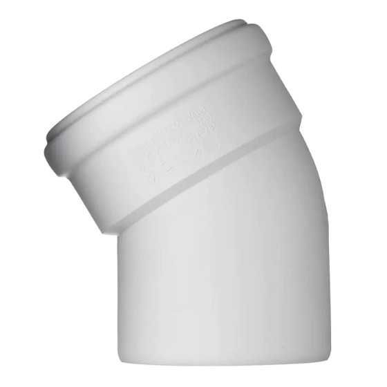 Отвод для бесшумной канализации 30º (110 мм) Ostendorf Skolan