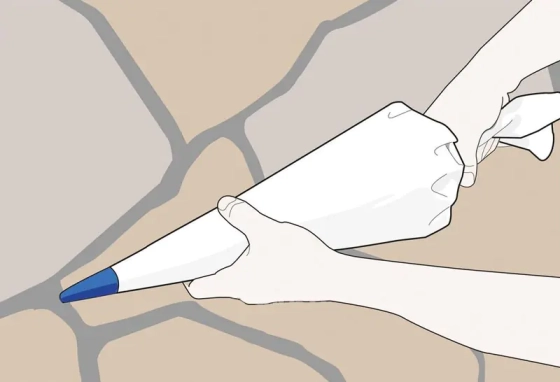 Пакет для затирки швов Vorel (04440)