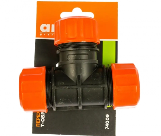 Переходник Т-образный для шлангов 3/4" Amigo 74009