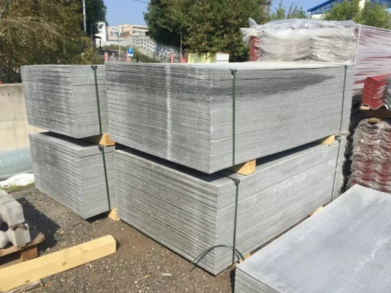 Шифер плоский серый 6 мм 111x175 см