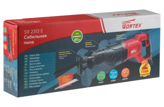 Пила сабельная Wortex SR 2313 E