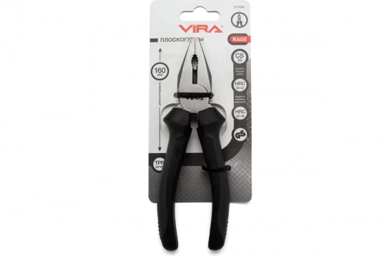 Плоскогубцы 160 мм VIRA RAGE 311040