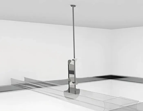 Подвес регулируемый с зажимом