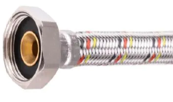 Гибкая подводка для воды Fliflex с угловым подключением F1/2-FС1/2 1 м FLIESSER. 48013100. Германия.