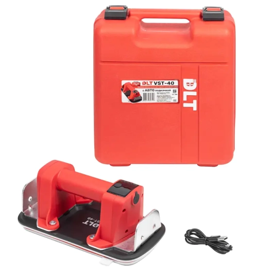 Присоска электр. 100 мм DLT VST-40 для гладкой и рельефной плитки