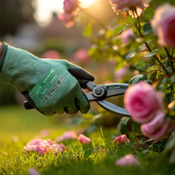 Перчатки Kronex X-PRO GARDEN Latex sandy (PRO-3008)