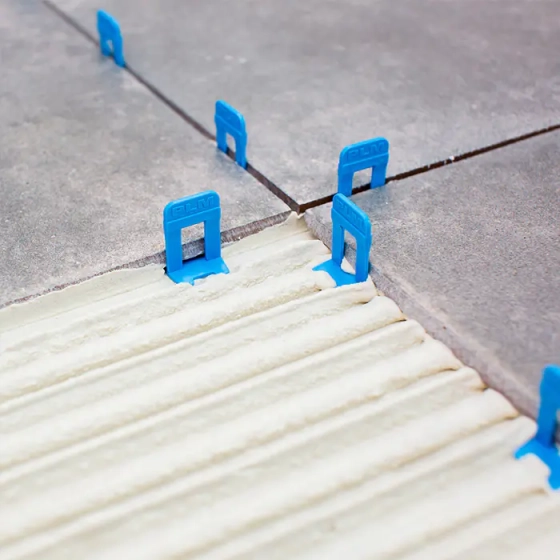 Зажим Profi Level Master PICO 1 мм СВП 500 шт синий