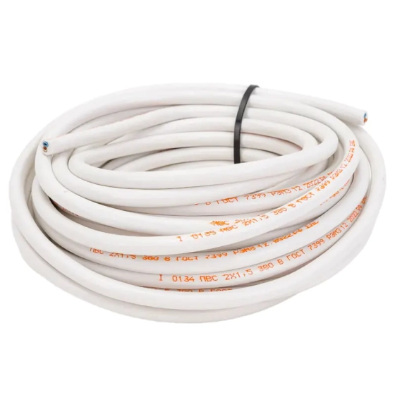 Провод ПВС 2х1,5 ГОСТ TDM 10 м
