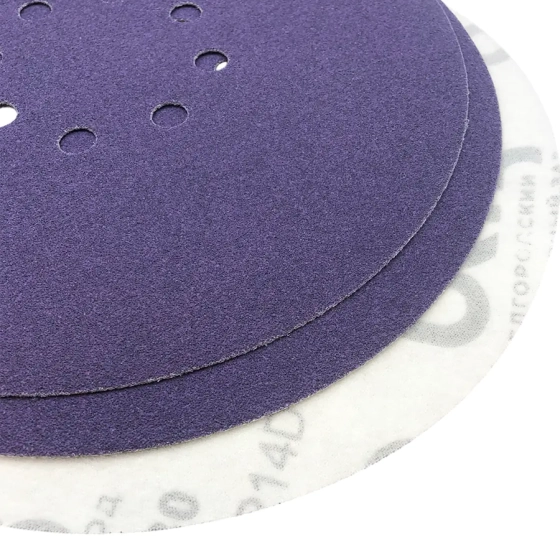Шлифовальный круг 225 мм БАЗ SP14D Purple line Р80
