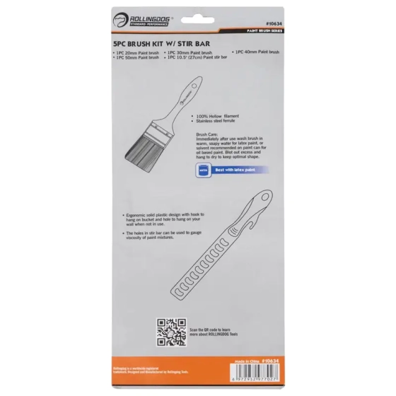 Набор кистей 4 шт Rollingdog Standard (10634)