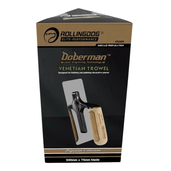 Кельма венецианская 200х75 мм Rollingdog Doberman (50489)