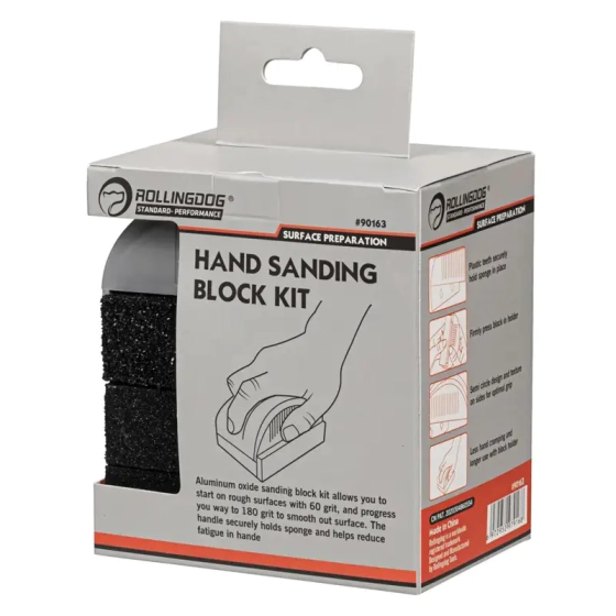 Набор абразивных губок с ручкой Rollingdog Standard (90163)