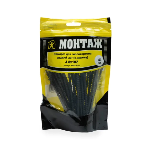Саморез 4,8х102 по дереву 40 шт