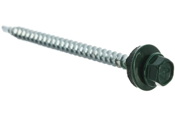 Саморез кровельный DAXMER 4,8х70 мм RAL 6005 Зеленый 100 шт