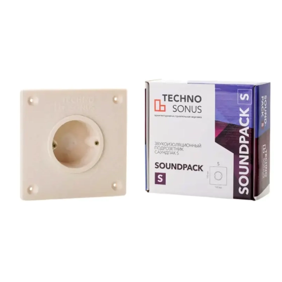 Подрозетник СаундПак S 150x150х50 мм