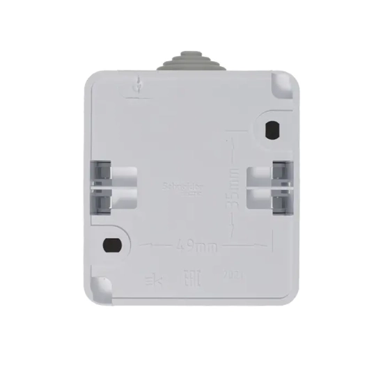 Розетка с/з и шторками Schneider Electric Этюд PA16-044B