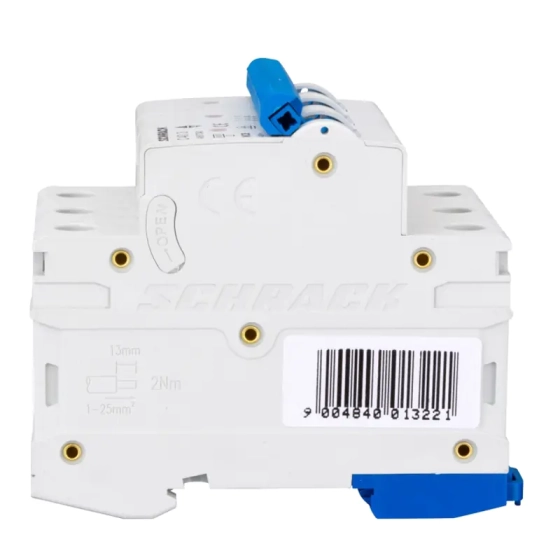 Автоматический выключатель SCHRACK AM 6kA 3P 25А тип С