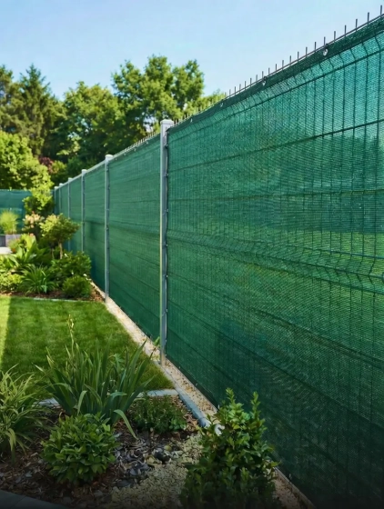 Сетка фасадная затеняющая KRONEX 55%, 4х50 м (STK-0905)