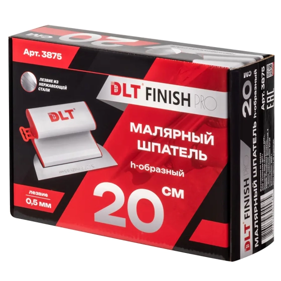 Шпатель малярный 20 см DLT Finish PRO (3875)