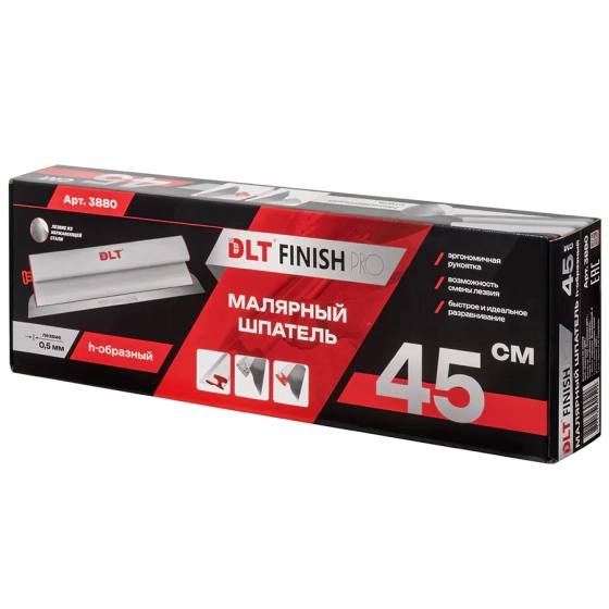 Шпатель малярный 45 см DLT Finish PRO (3880)