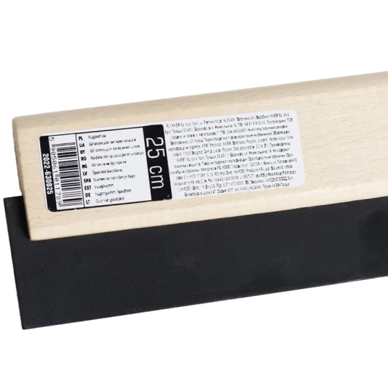 Шпатель для затирания швов резиновый 25 см Hardy 2022-630025