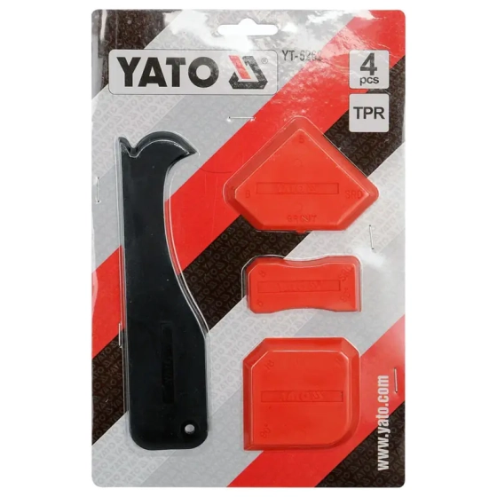 Набор шпателей для силикона Yato 4 шт. YT-5262. Польша.