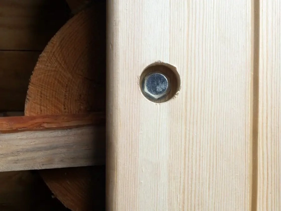 Шуруп сантехнический GL 8х70 (глухарь) 6 шт