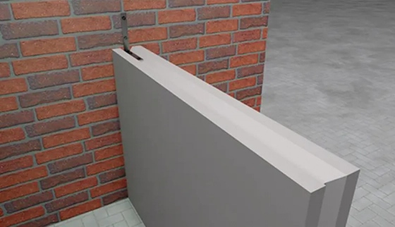 Скоба для плит пазогребневых гипсовых KNAUF 220х20х0,9 мм