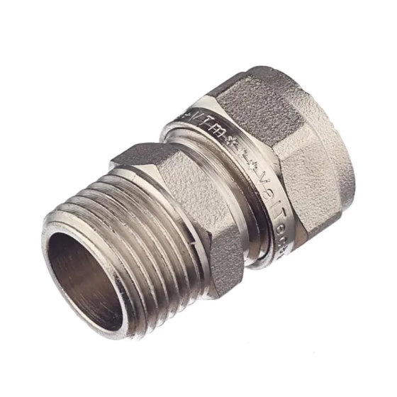 Соединитель обжимной Valtec 16х1/2" НР