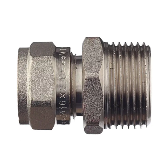 Соединитель обжимной Valtec 16х3/4" НР