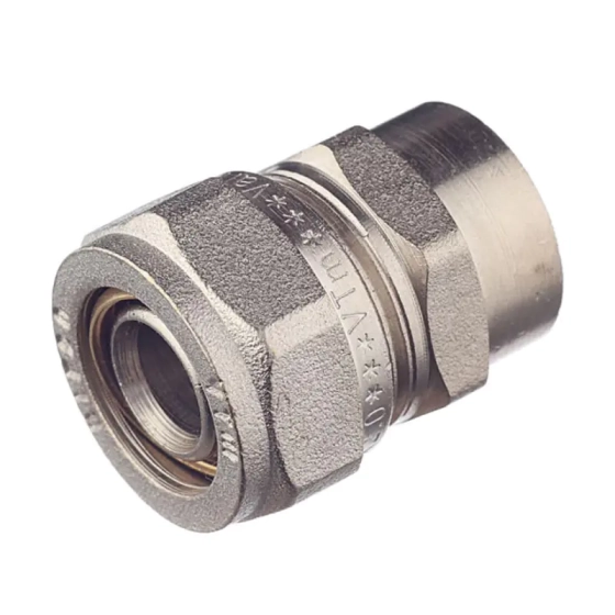 Соединитель обжимной Valtec 20х1/2" ВР