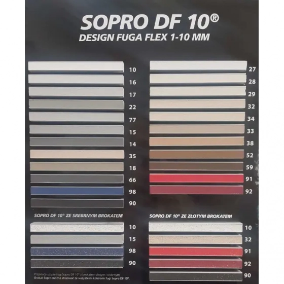 Фуга Sopro DF 10 №1053(15). Серая. 5 кг. Польша.