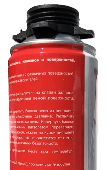 Очиститель монтажной пены Soudal Profil под пистолет, 400 мл