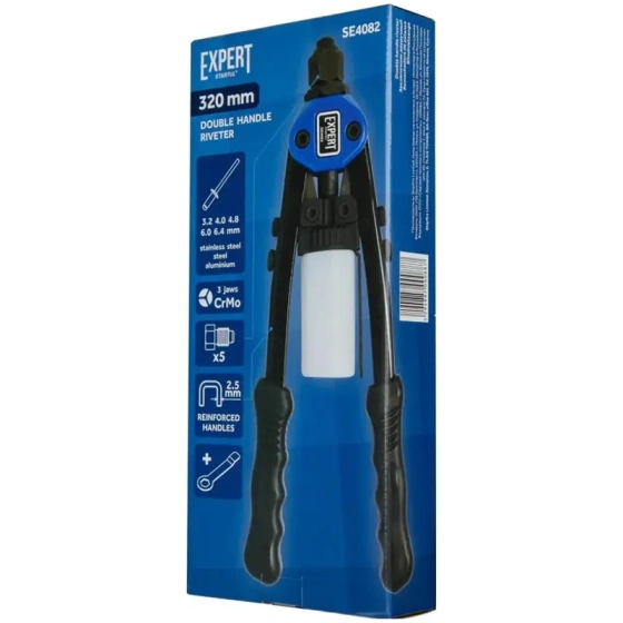 Заклепочник силовой двуручный 2,4-6,4 мм Startul Expert (SE4082)