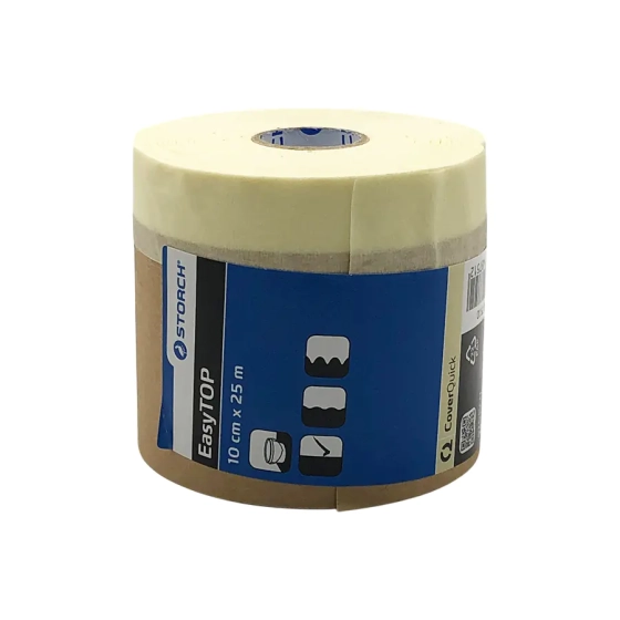 Бумага укрывочная с клейкой лентой STORCH CQ Papier 10 см х 25 м