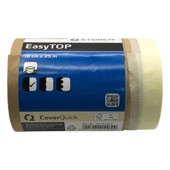 Бумага укрывочная с клейкой лентой STORCH CQ Papier 18 см х 25 м