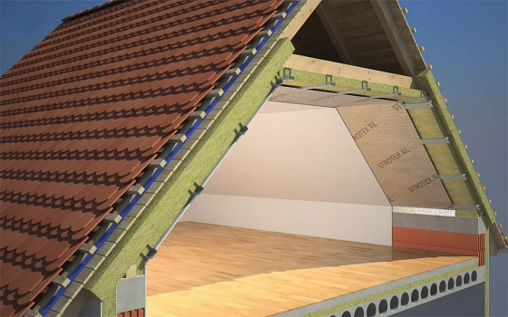 Пароизоляция армированная Strotex AL 90 75 м²