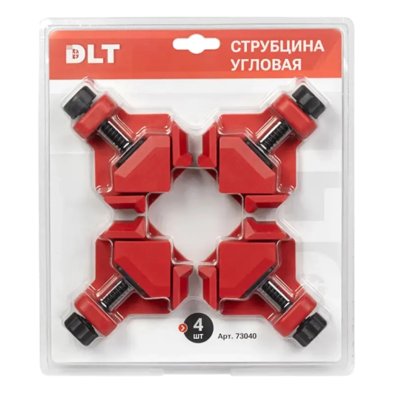 Струбцина угловая 4 шт DLT 73040