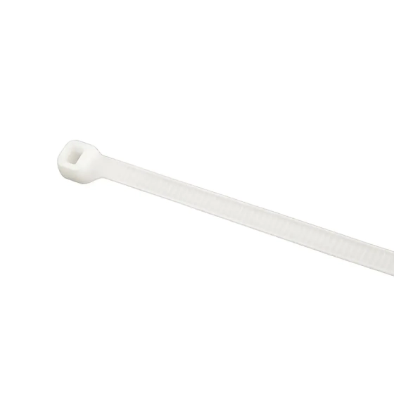Хомут-стяжка нейлоновая КСС 150х4 мм, белая, 100 шт DEKRON (U4150W)
