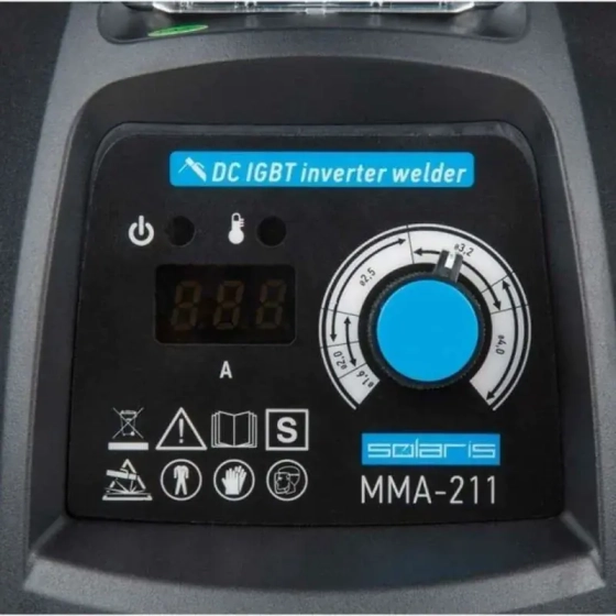 Инвертор сварочный Solaris MMA-211