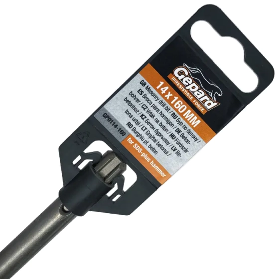 Сверло SDS-plus 14х100х160 мм Gepard GP0114-160