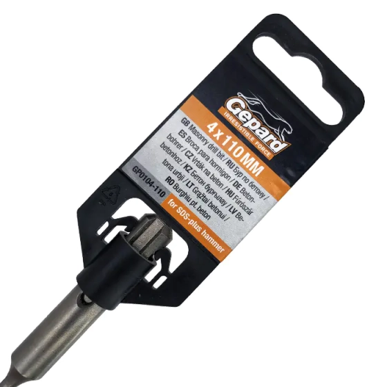 Сверло SDS-plus 4х50х110 мм Gepard GP0104-110