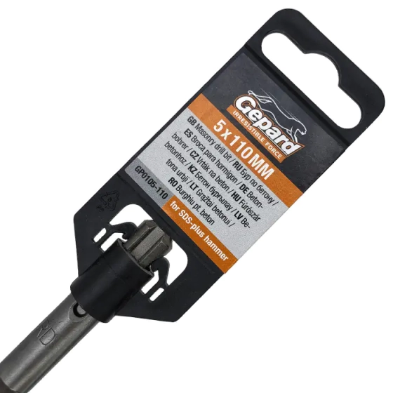 Сверло SDS-plus 5х50х110 мм Gepard GP0105-110