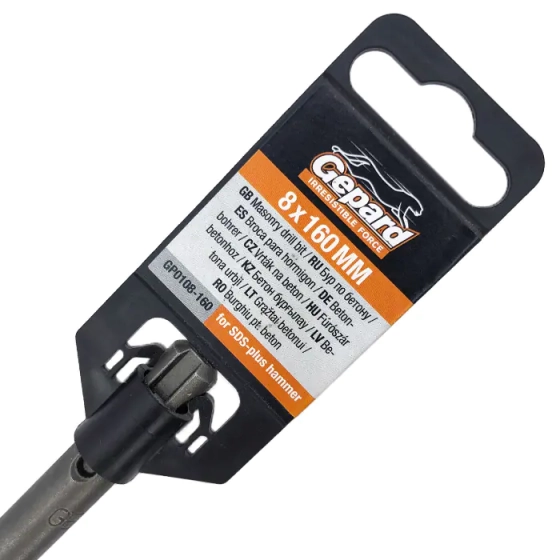 Сверло SDS-plus 8х100х160 мм Gepard GP0108-160