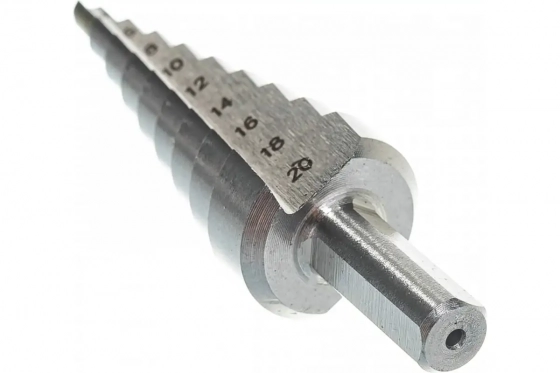 Сверло ступенчатое с трехгранным хвостовиком 4-20 мм VIRA RAGE 551420